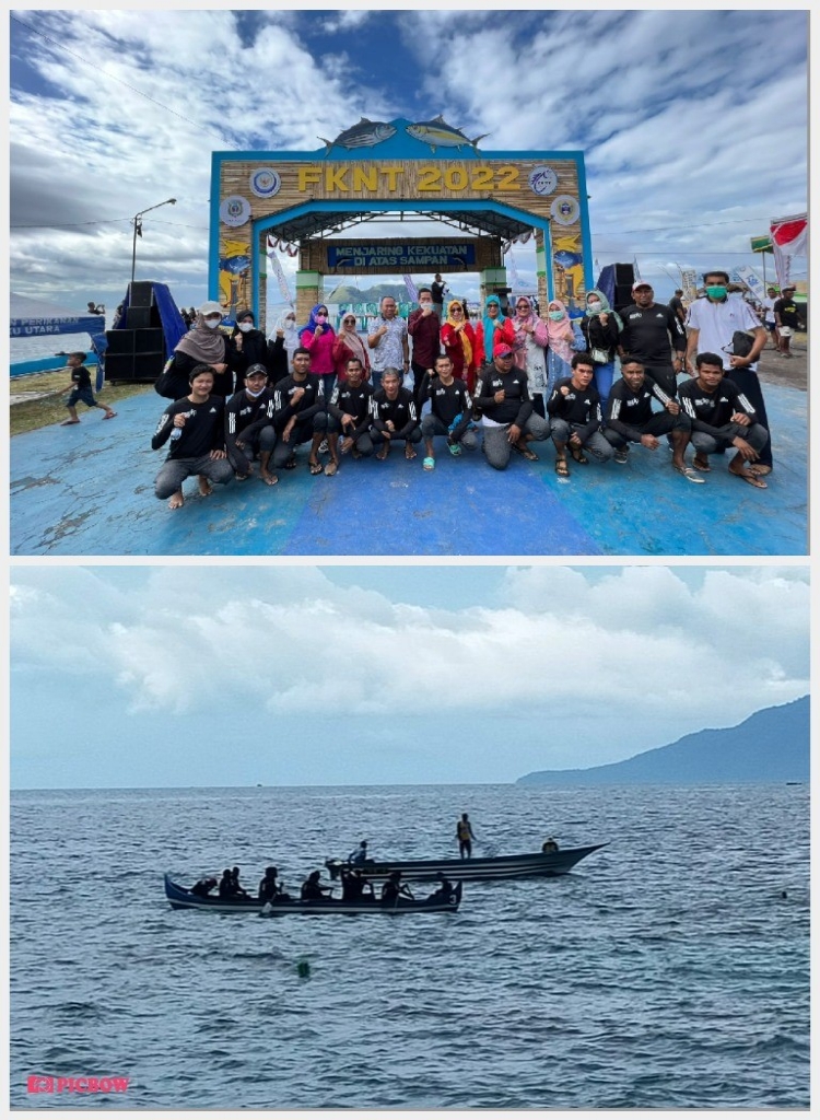 DPMPTSP Provinsi Maluku Utara Ikut Meramaikan Festival Kampung Nelayan Tomalou di Tidore Kepulauan