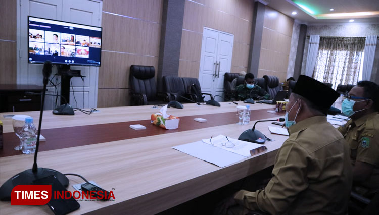 Vicon dengan Bupati Wali Kota se-Malut, Gubernur Tekankan 9 Hal Ini