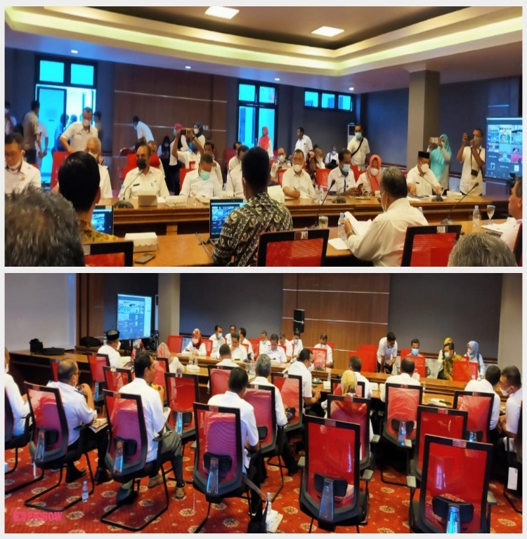 Pertemuan Bersama Direktorat Koordinasi dan Supervisi Pencegahan Korupsi (KORSUPGAH) Wilayah V dan Direktorat Jaringan Pendidikan KPK RI