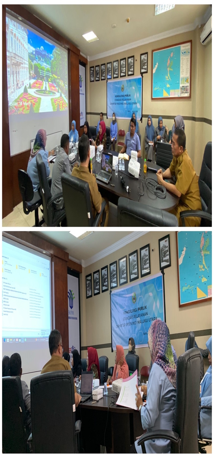 Kegiatan Konsultasi Publik Standar Pelayanan DPMPTSP Provinsi Maluku Utara